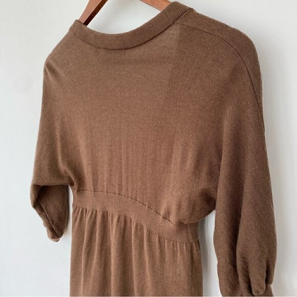 Vince cardigan, dolman sleeves 3/4 length, in a cotton  & cashmere blend knit - Picture 11 of 14